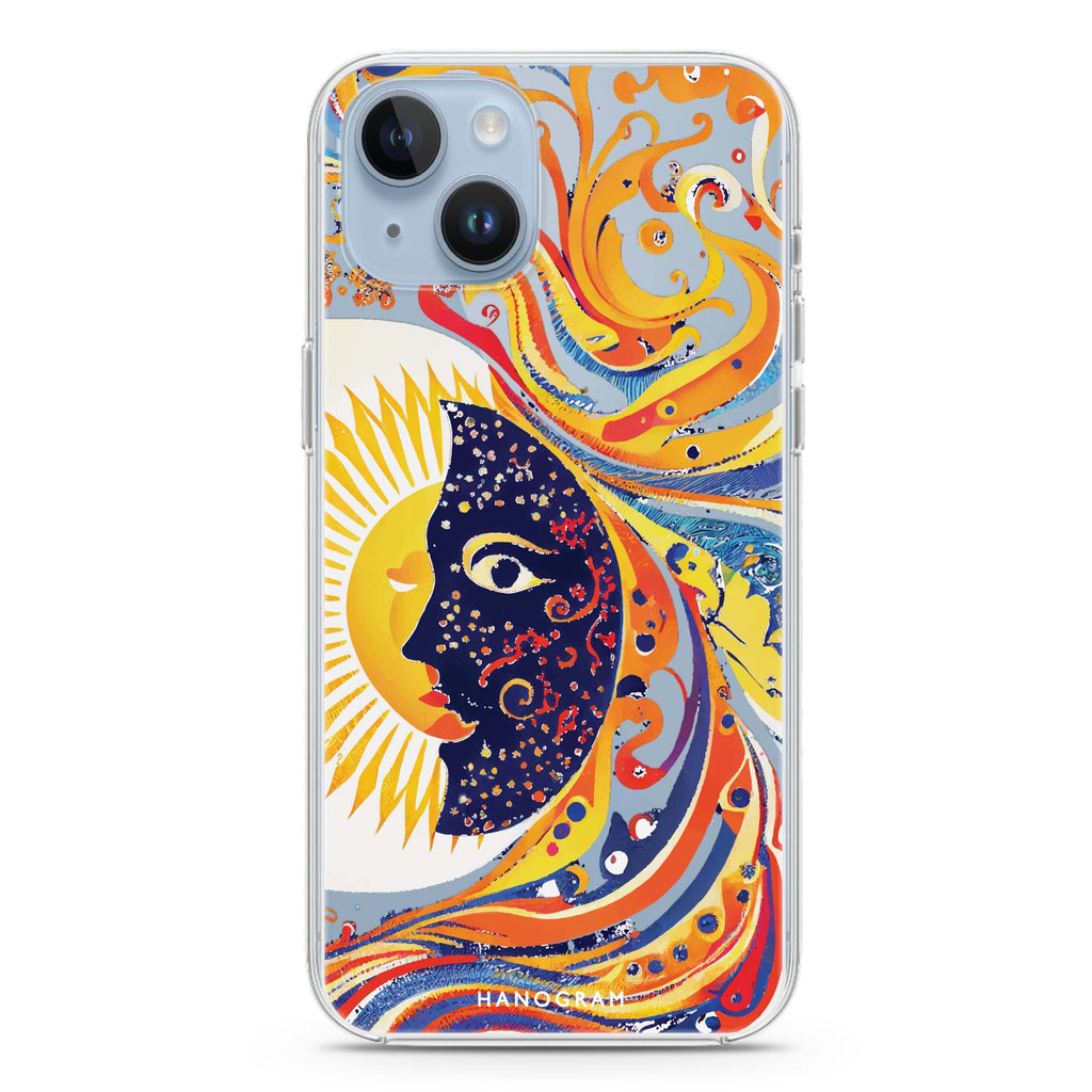 Sun & Moon iPhone 14 Plus Ultra Clear Case