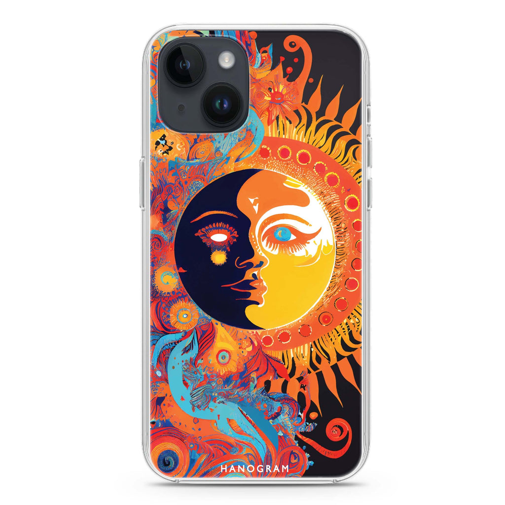 Moon & Sun iPhone 14 Plus Ultra Clear Case