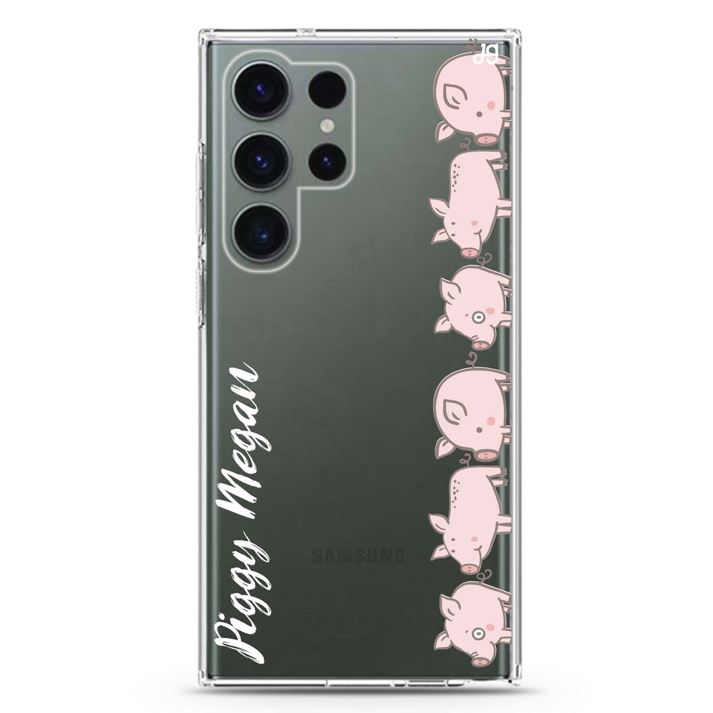 Piggy Corps Samsung Galaxy S24 Ultra Case - Personalized and Stylish Protection