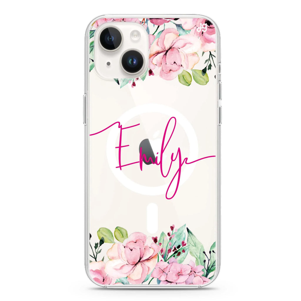 Floral Dream I iPhone 13 MagSafe Compatible Ultra Clear Case