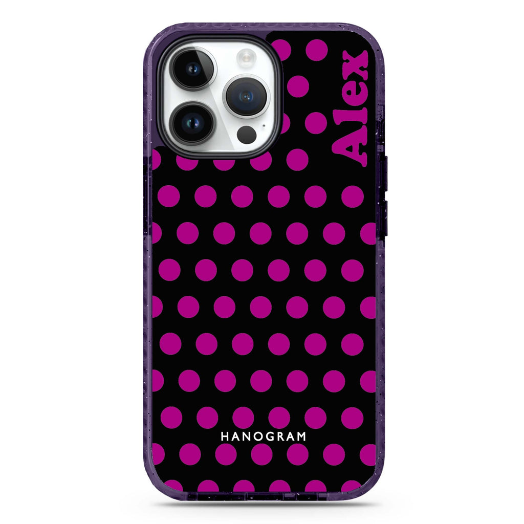 Wave Dots iPhone 14 Pro Max MagSafe Compatible Durashock Case