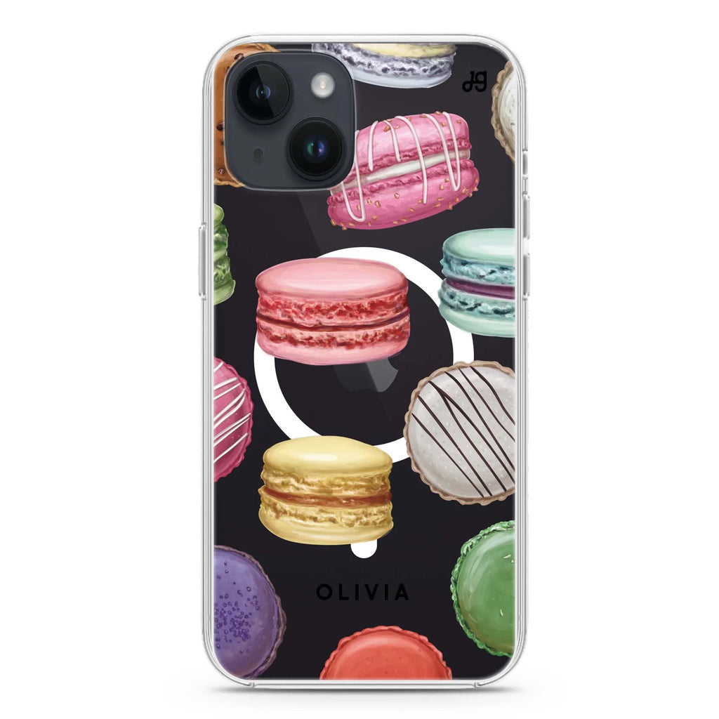 Macarons Land iPhone 13 MagSafe Compatible Ultra Clear Case