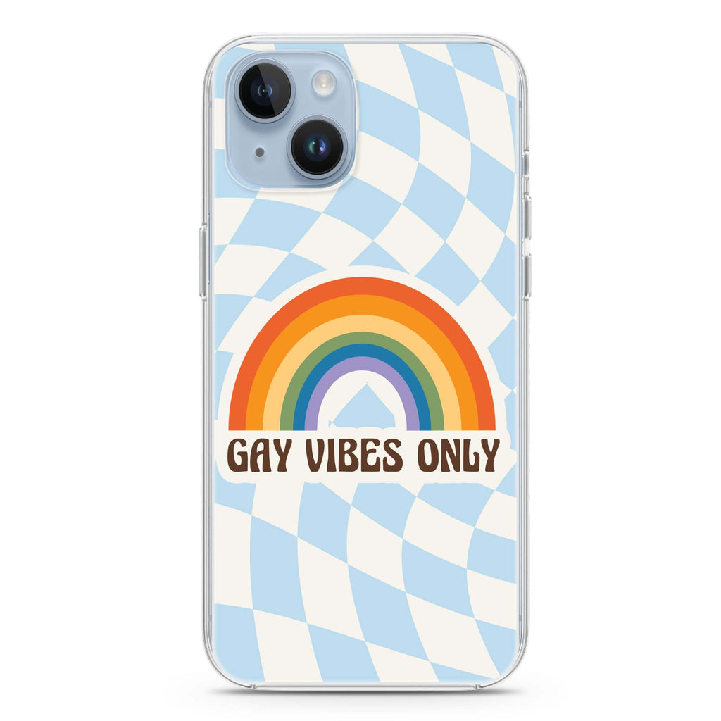 Gay Vibes Only iPhone 13 MagSafe Compatible Ultra Clear Case