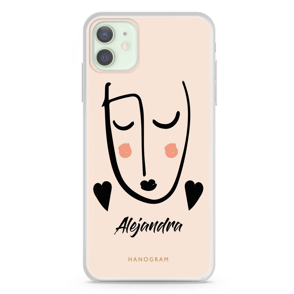 Lovely Face iPhone 12 Ultra Clear Case