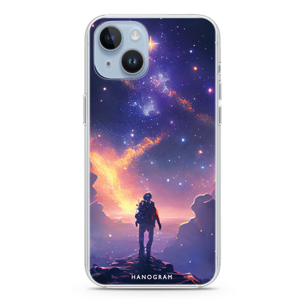 Imagine the Galaxy iPhone 14 Plus Ultra Clear Case