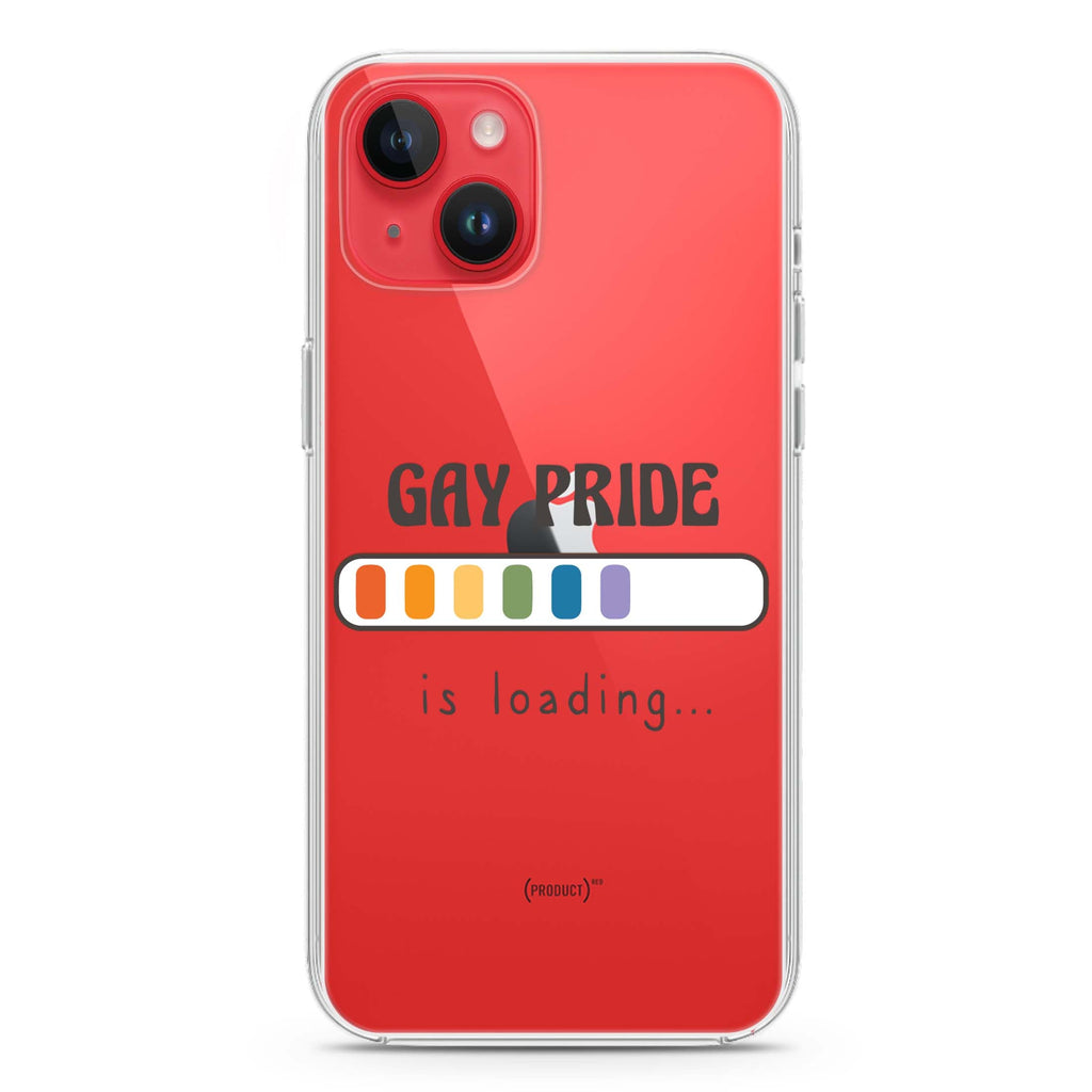 Gay Pride is loading iPhone 14 Plus Ultra Clear Case