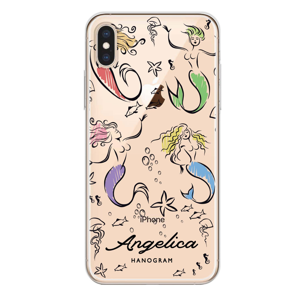 MerryMermaids iPhone X Ultra Clear Case