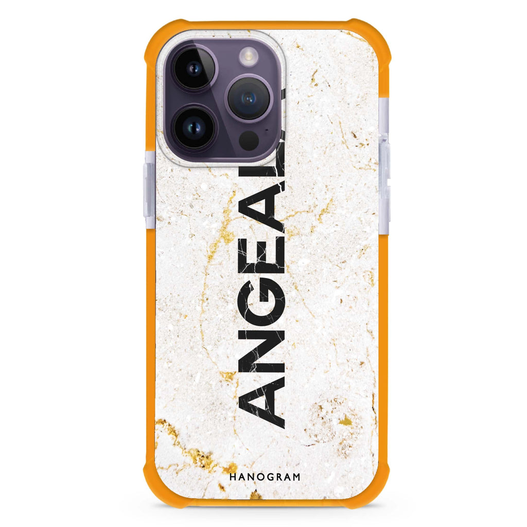 White Marble iPhone 12 Pro Ultra Shockproof Case