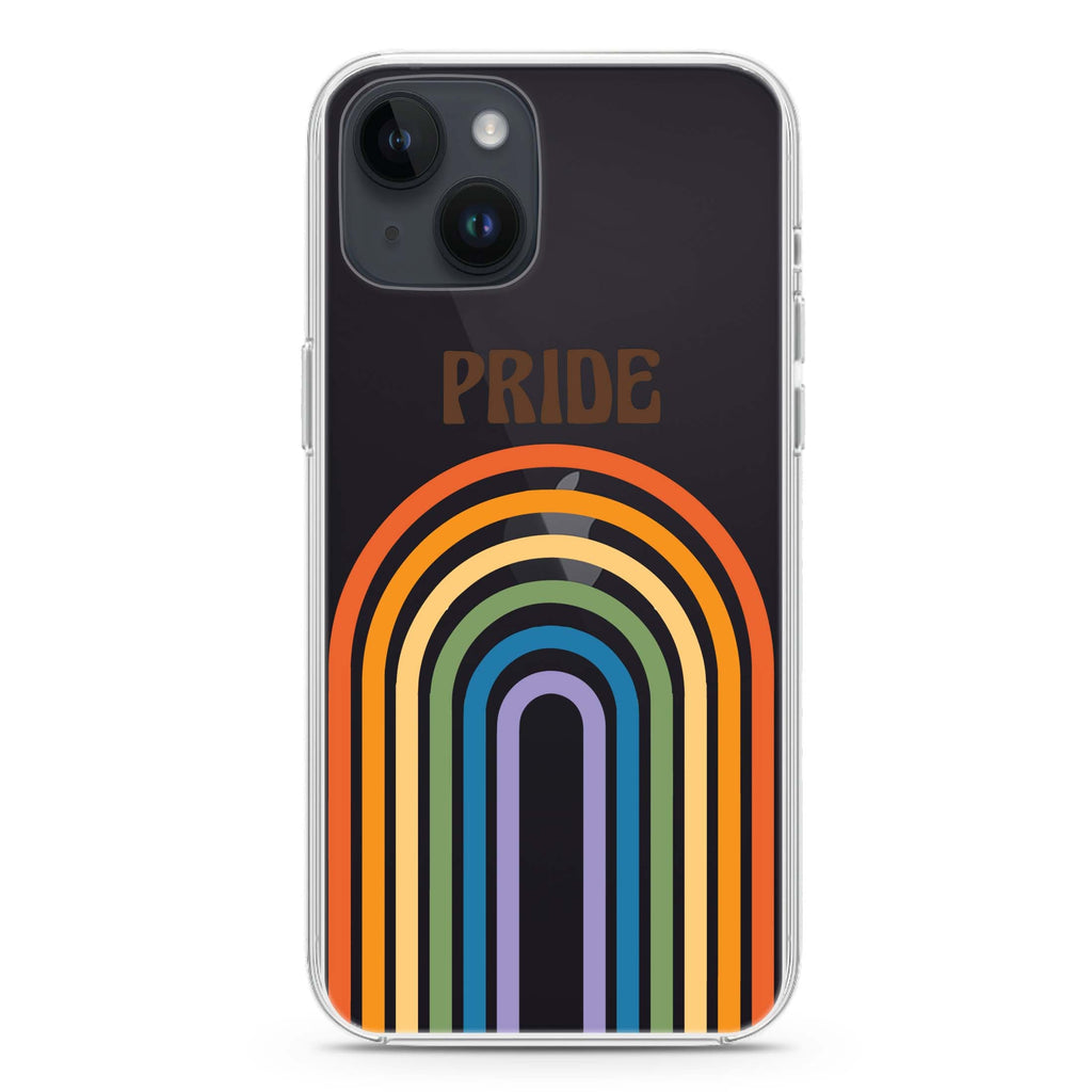 Rainbow Pride iPhone 14 Plus Ultra Clear Case