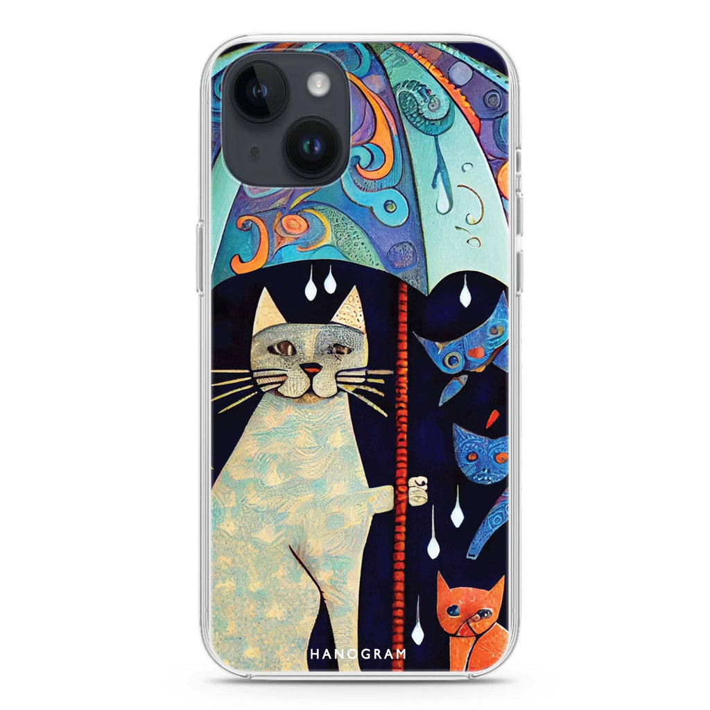 Raining Cat iPhone 13 MagSafe Compatible Ultra Clear Case