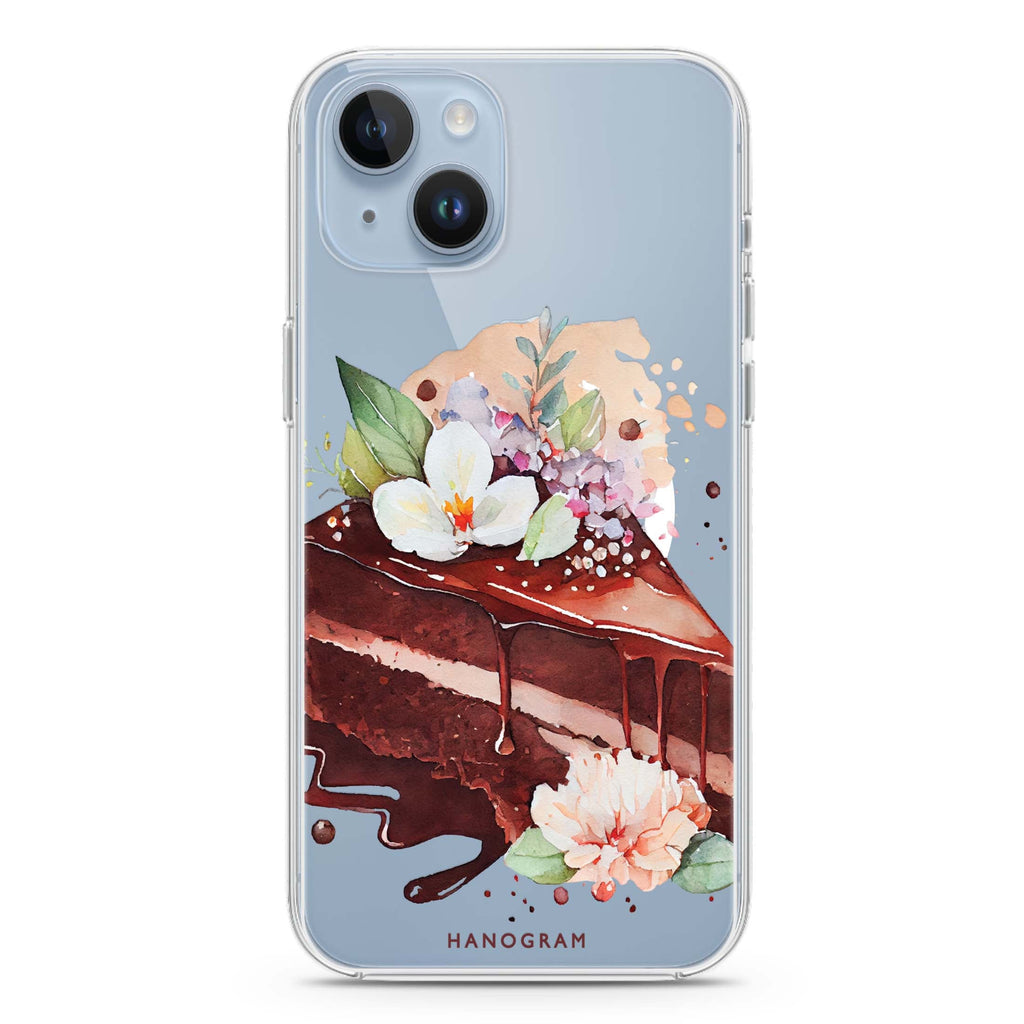 Floral Cake iPhone 13 MagSafe Compatible Ultra Clear Case