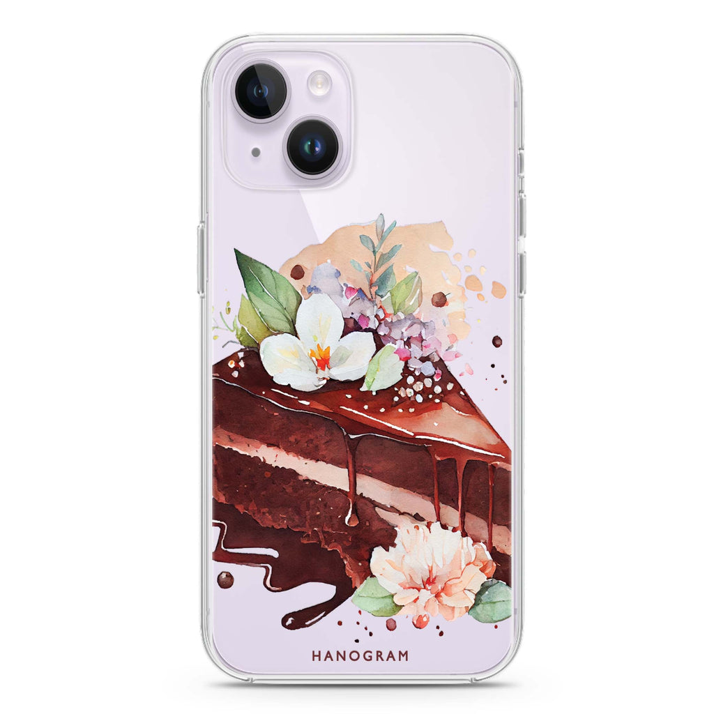 Floral Cake iPhone 14 Plus Ultra Clear Case