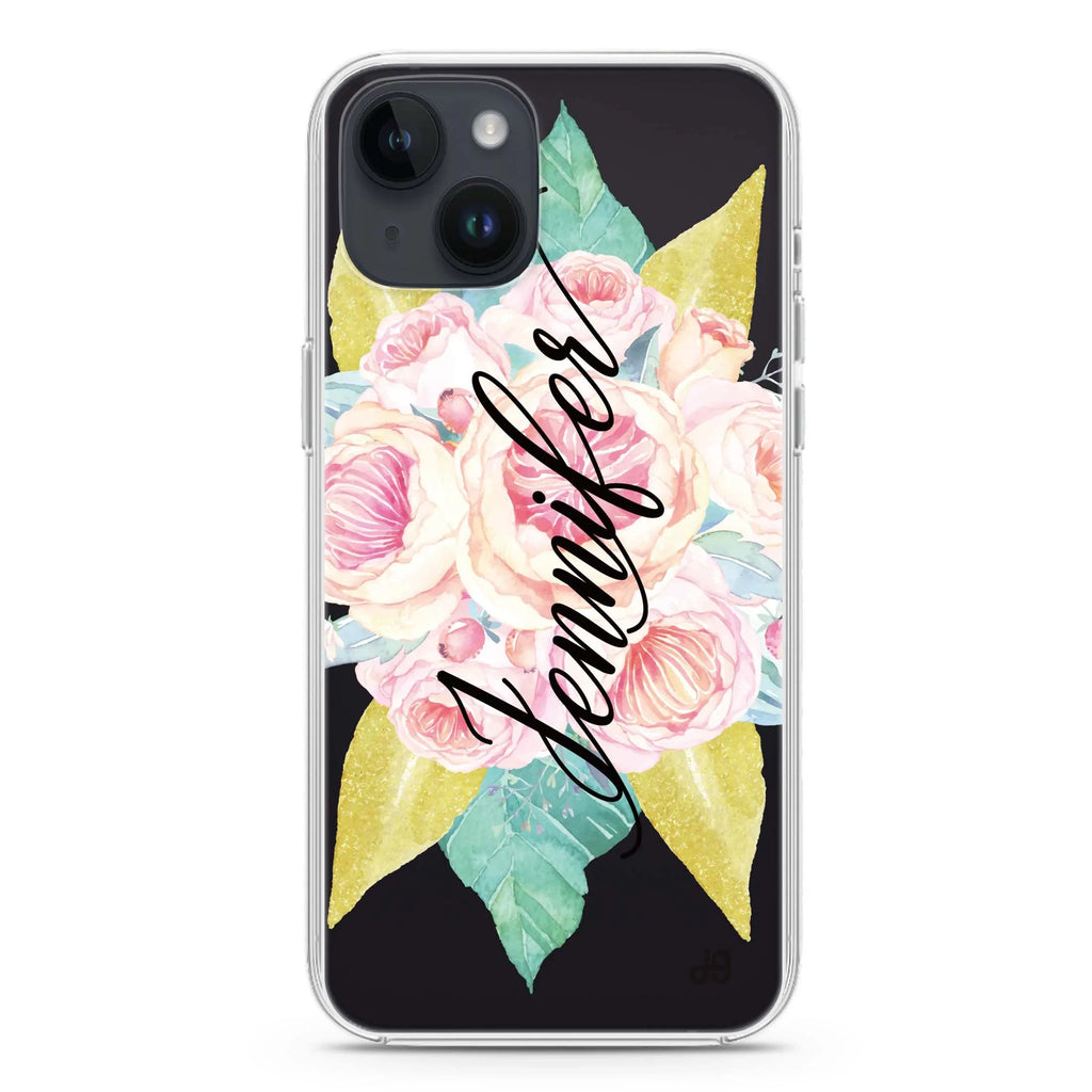 Abloom Rose iPhone 14 MagSafe Compatible Ultra Clear Case