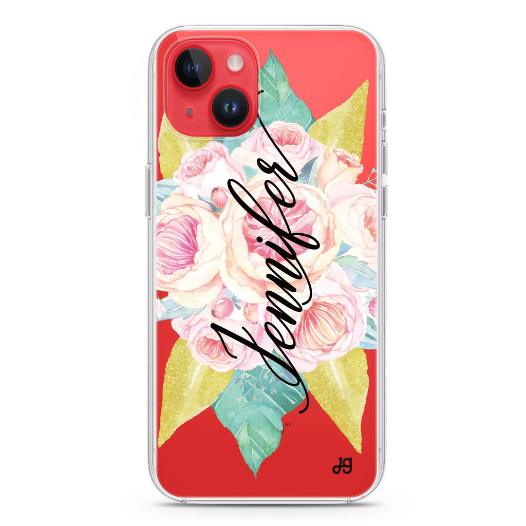 Abloom Rose iPhone 14 Plus MagSafe Compatible Ultra Clear Case