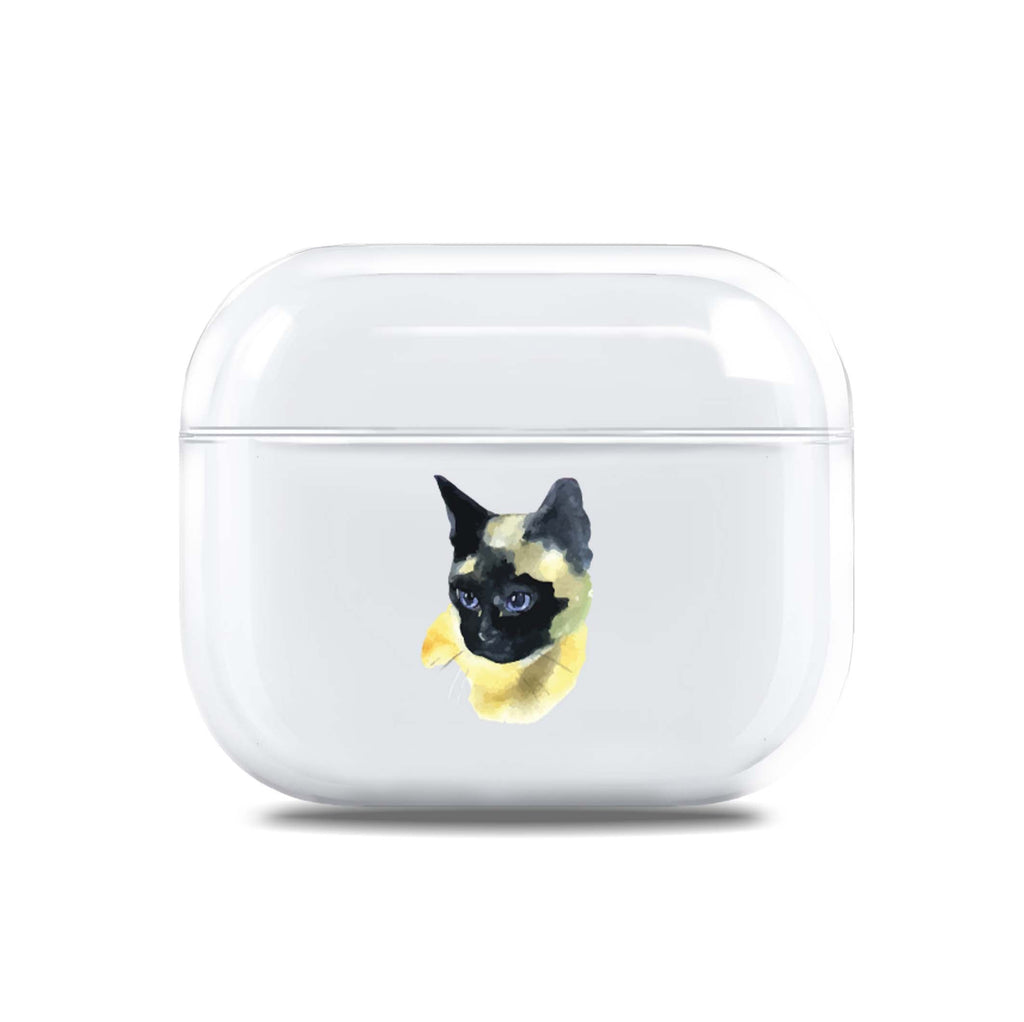 Watercolour Cat AirPods 3 Case