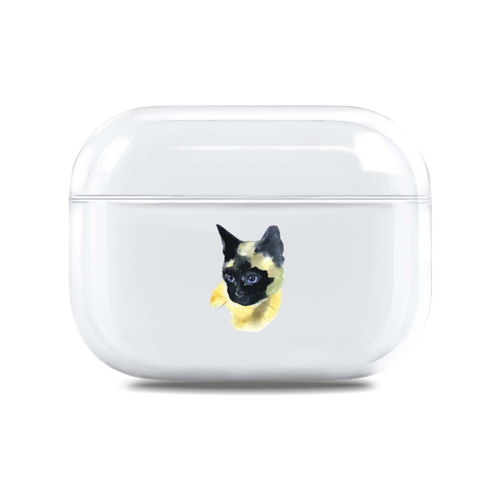 Watercolour Cat AirPods Pro Case