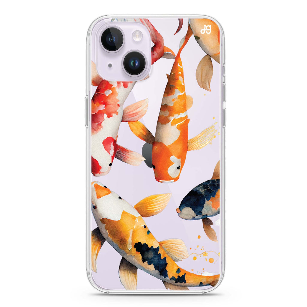 Koi fish iPhone 14 Plus Ultra Clear Case