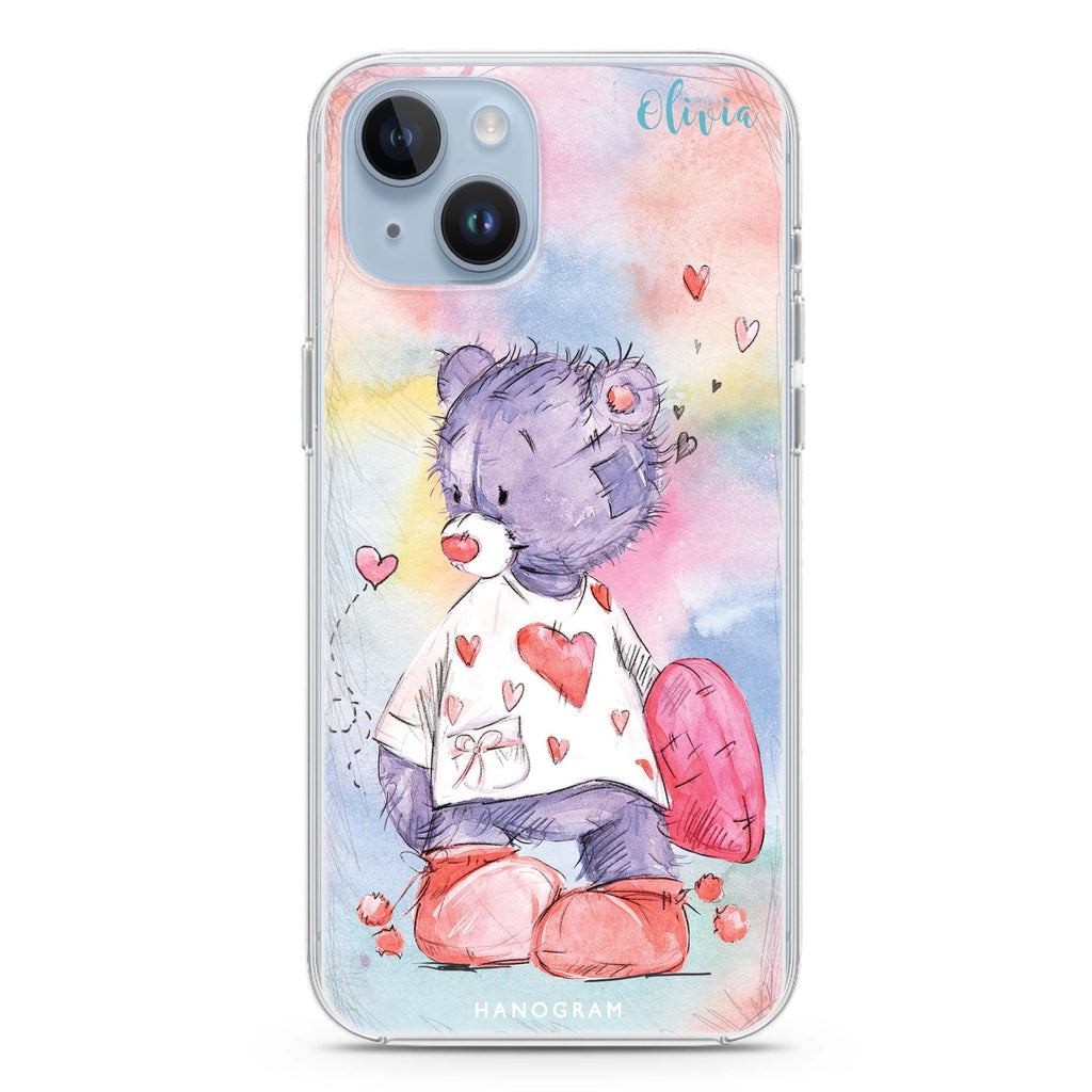 Sweet Bear iPhone 14 Plus Ultra Clear Case