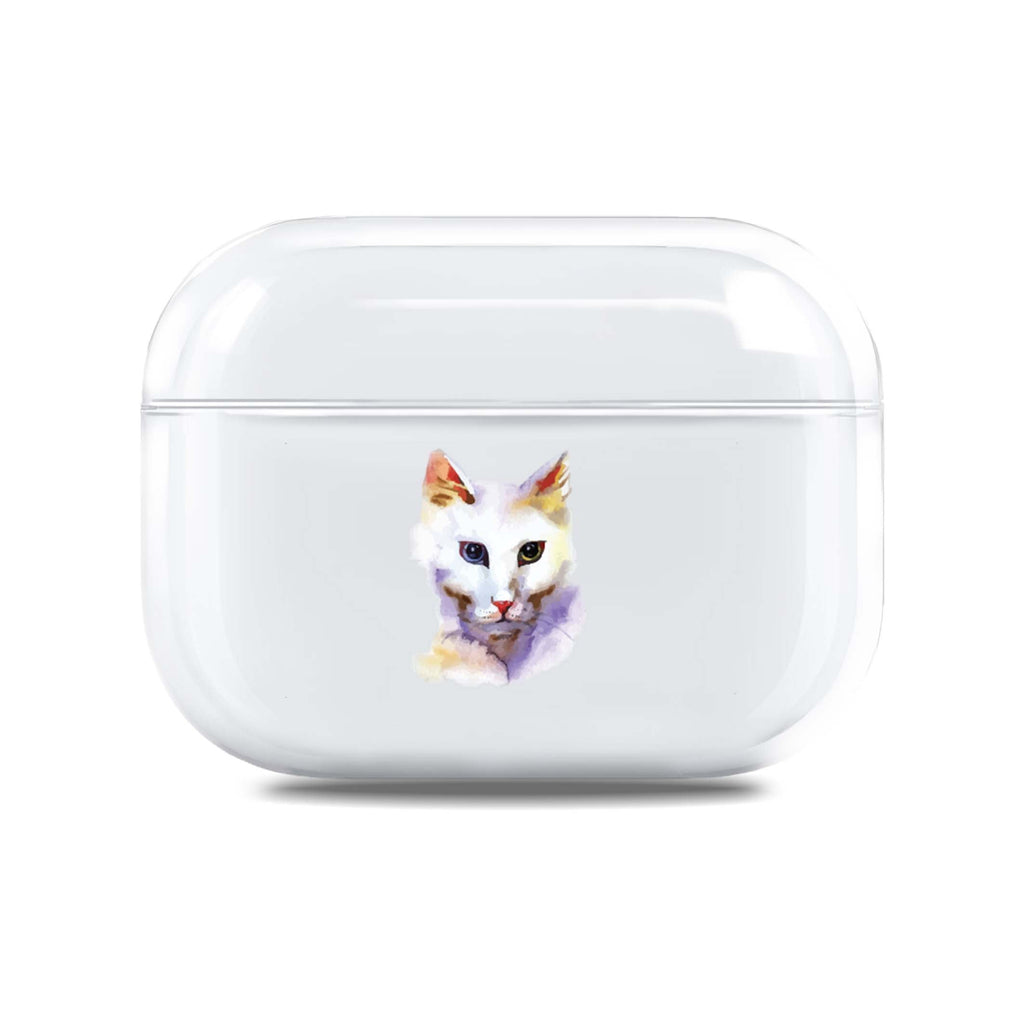 Watercolour Cat AirPods Pro Case