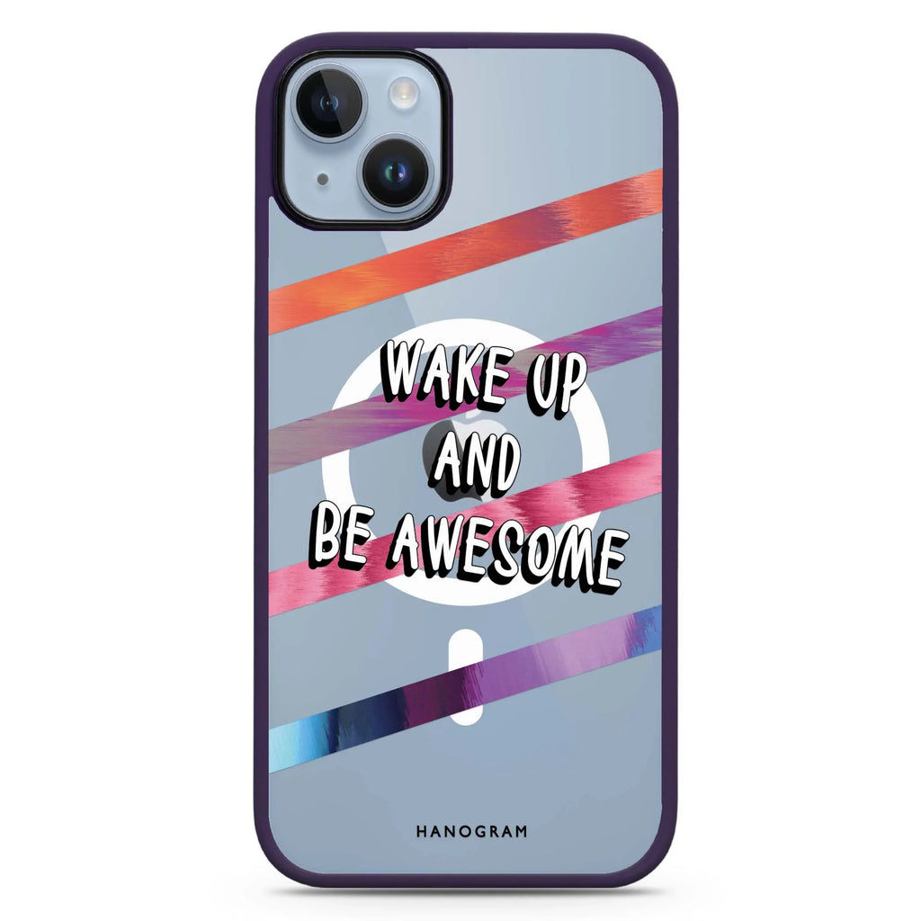 Wake up iPhone 14 MagSafe Compatible Impact Guard Bumper Case