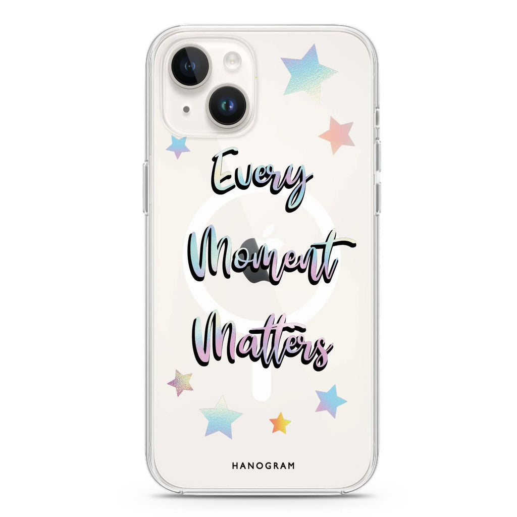 Every moment matters iPhone 13 MagSafe Compatible Ultra Clear Case