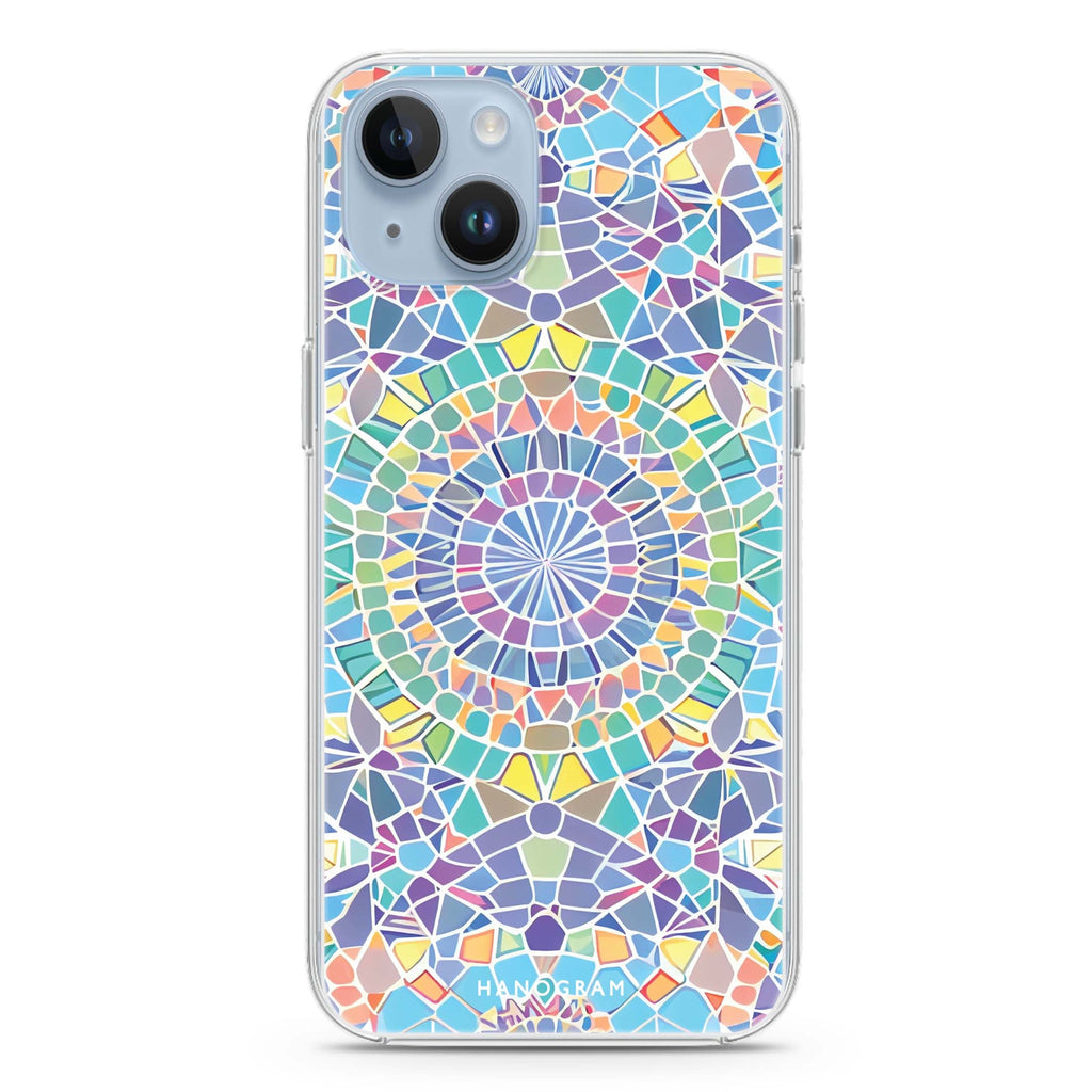 Mosaic artwork iPhone 13 MagSafe Compatible Ultra Clear Case