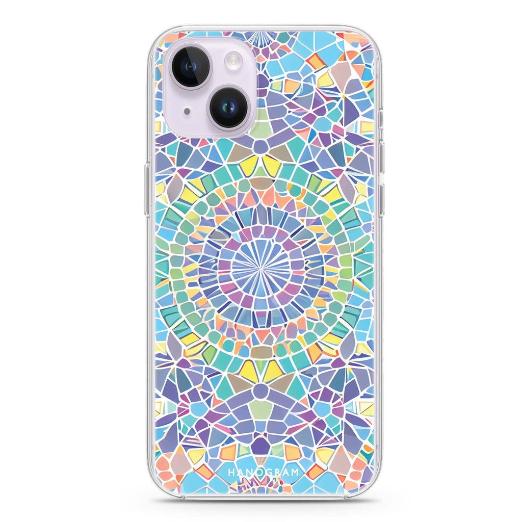 Mosaic artwork iPhone 14 Plus Ultra Clear Case