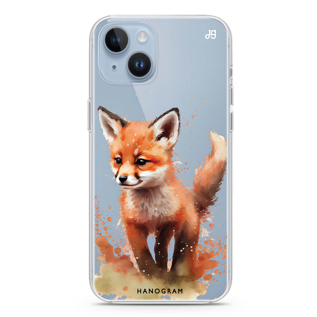 A Fox iPhone 14 Plus Ultra Clear Case