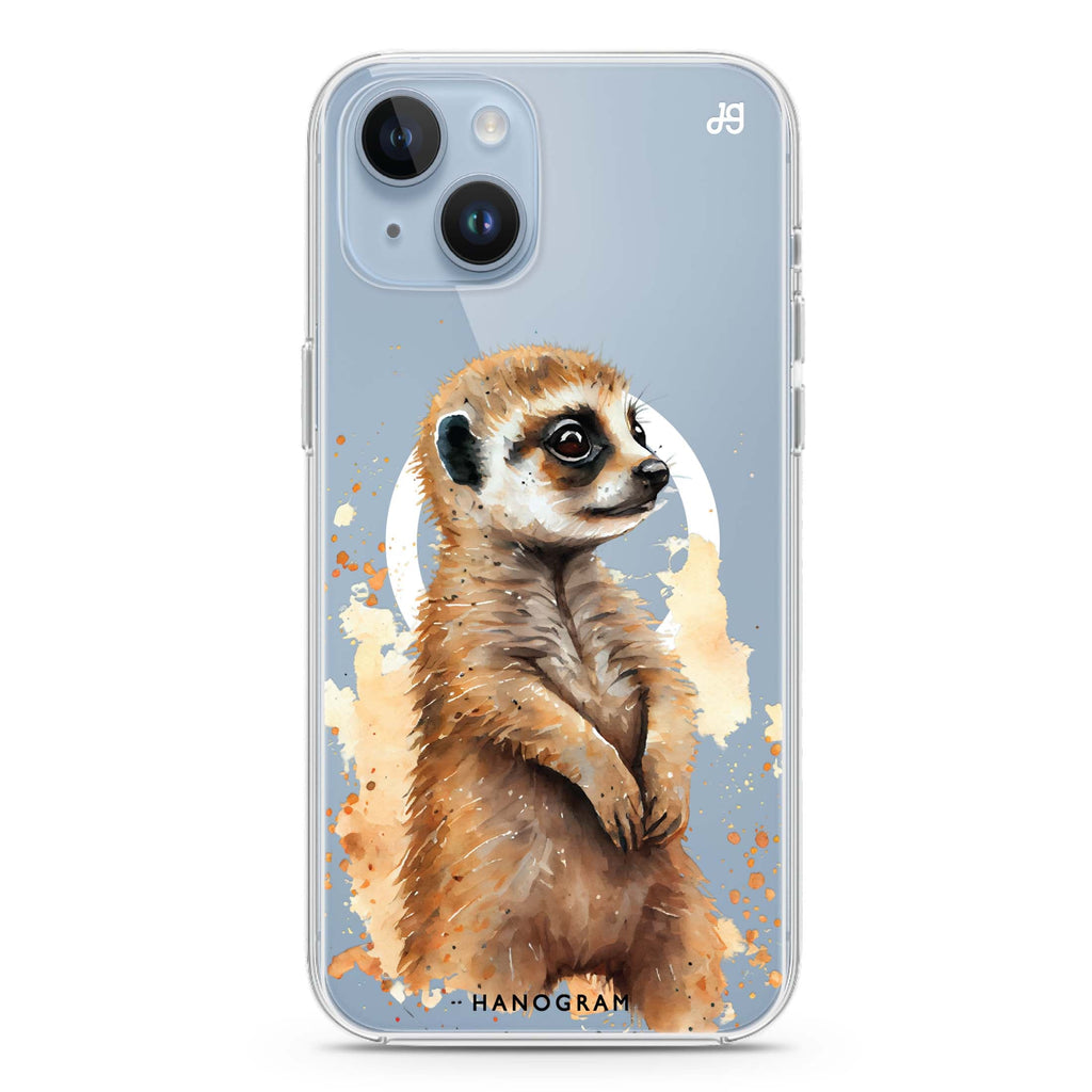 A Meerkat iPhone 13 MagSafe Compatible Ultra Clear Case