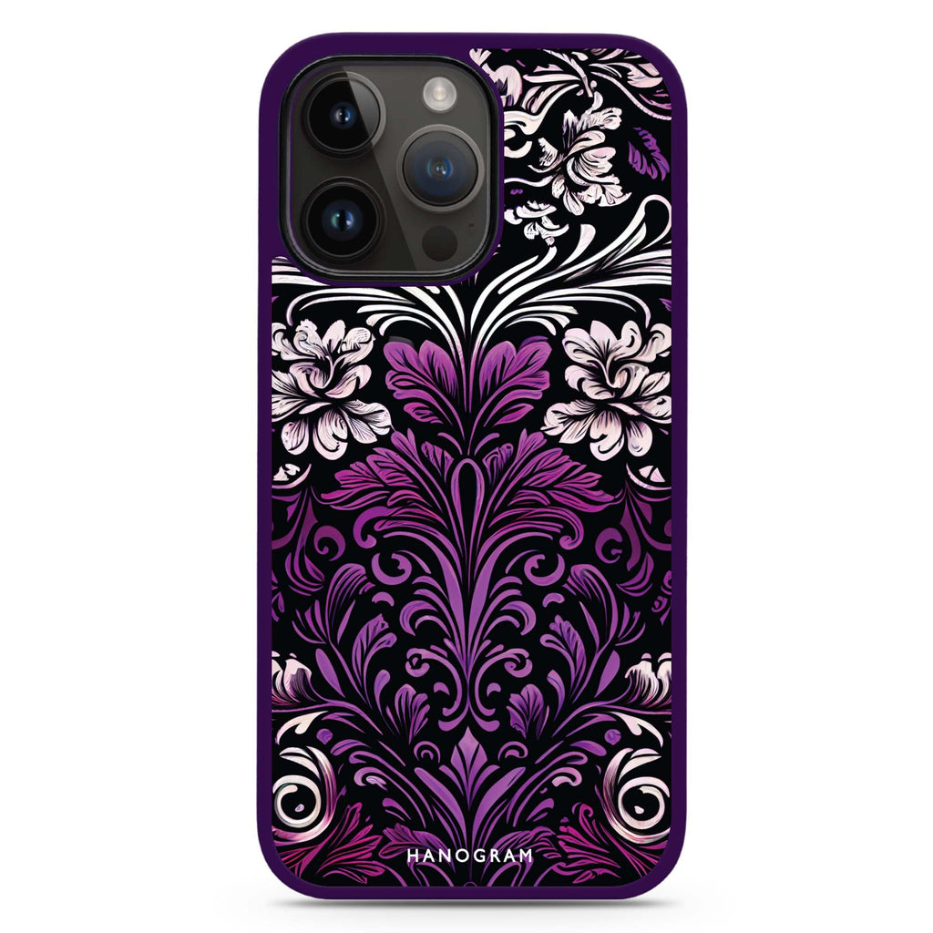 Floral MagSafe Compatible Impact Guard Bumper Case