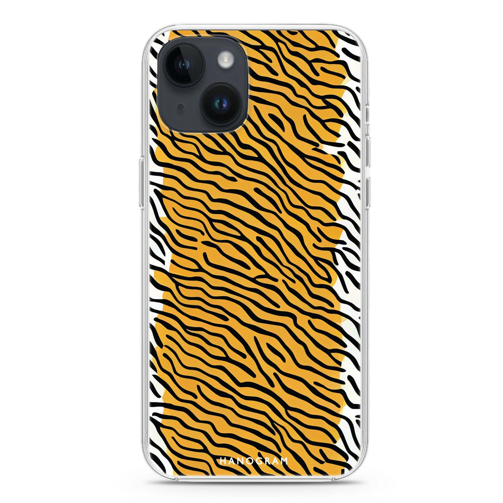 Leopard print iPhone 13 MagSafe Compatible Ultra Clear Case