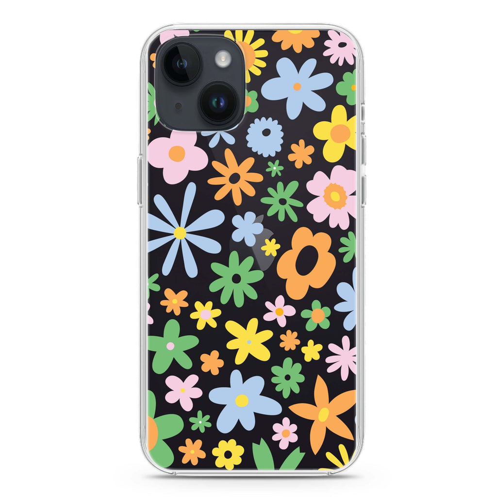 Flowers iPhone 14 Plus Ultra Clear Case