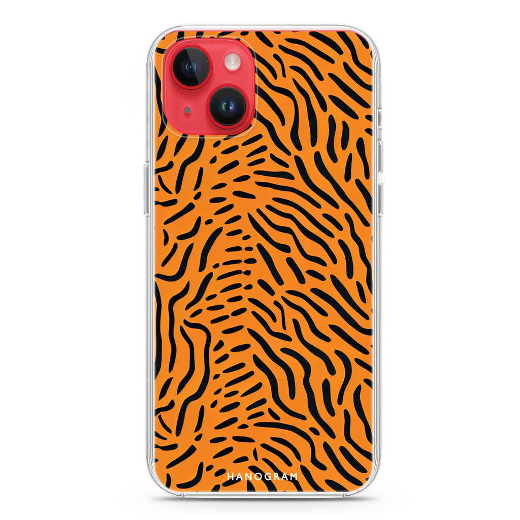 Leopard print iPhone 13 MagSafe Compatible Ultra Clear Case