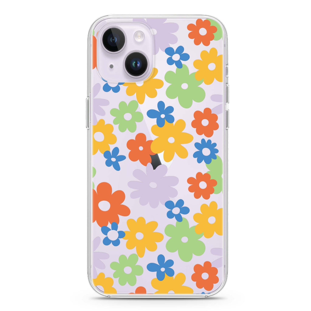 Flowers iPhone 14 Plus Ultra Clear Case