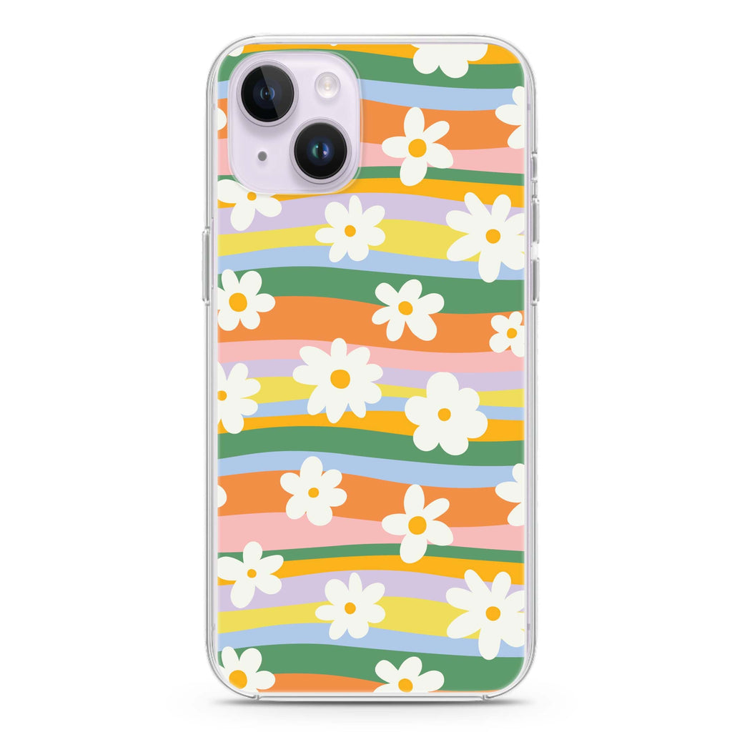 Flowers iPhone 13 MagSafe Compatible Ultra Clear Case