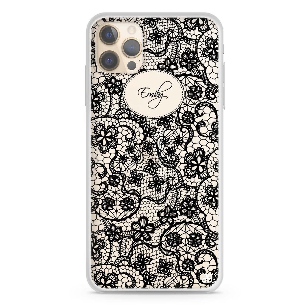 My Floral Lace iPhone 12 Pro Max Ultra Clear Case