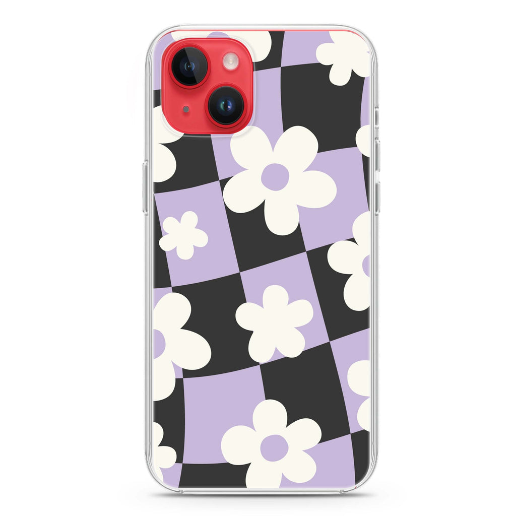 Flowers Pattern iPhone 14 Plus Ultra Clear Case