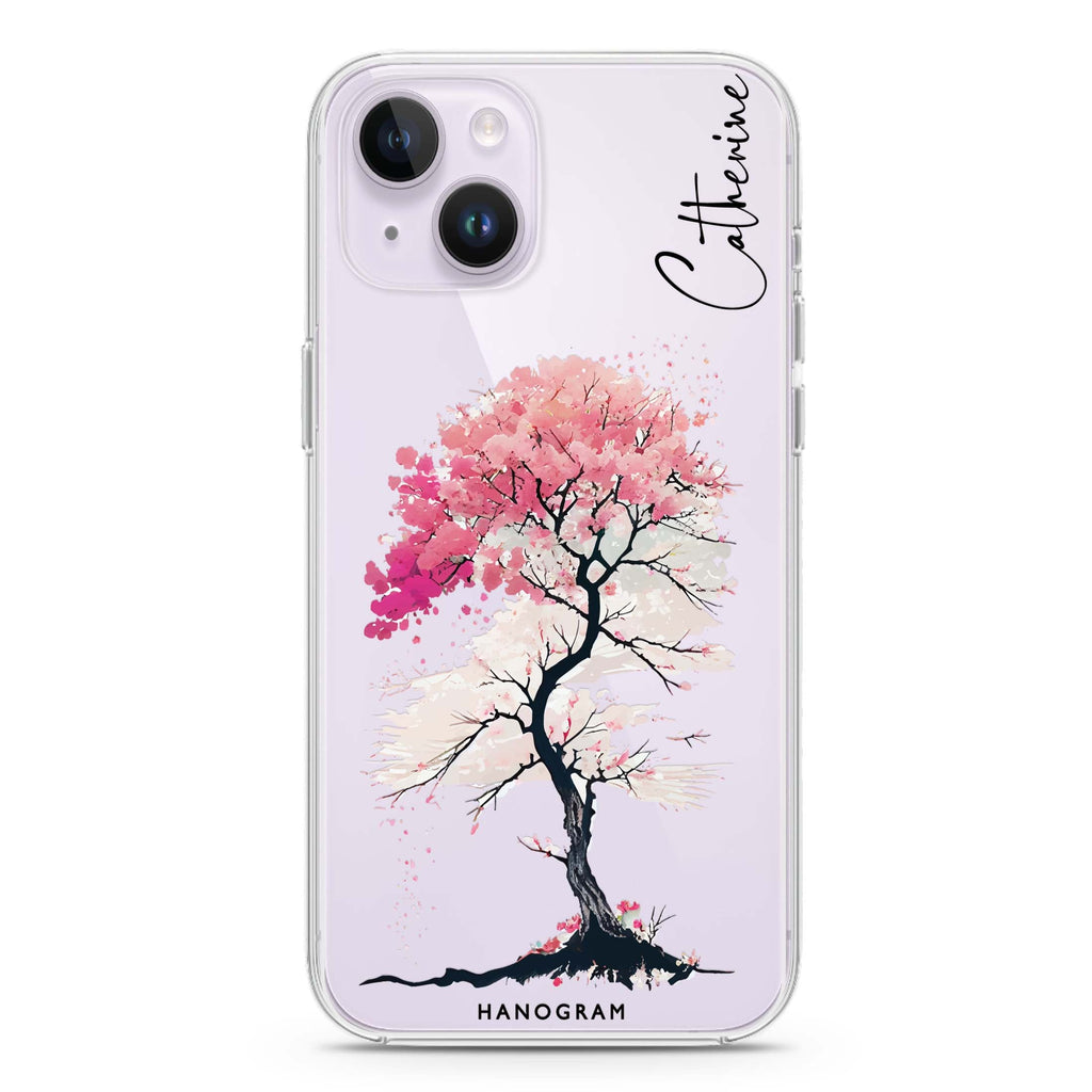 A Cherry tree iPhone 14 Plus Ultra Clear Case