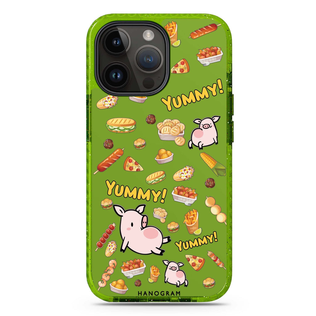 Yummy Piggy iPhone 14 Pro Max Durashock Case