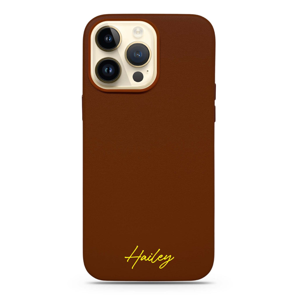 Custom MagSafe Leather Case